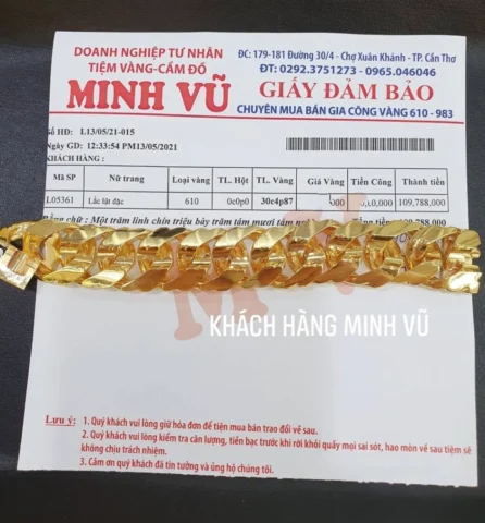 Giá vàng 610 hôm nay tại Cần Thơ: Cập nhật chi tiết 2026 Lưu ý quan trọng khi mua bán vàng tại tiệm vàng