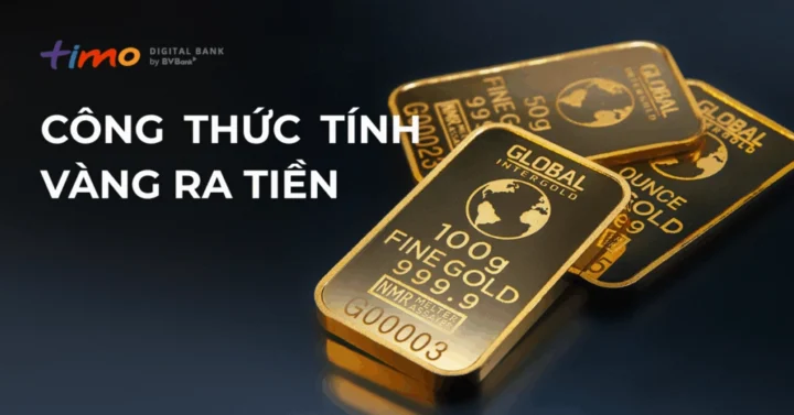 Bí Mật Công Thức Tính Vàng Ra Tiền: Hướng Dẫn Chi Tiết 2026 Minh họa công thức tính giá vàng