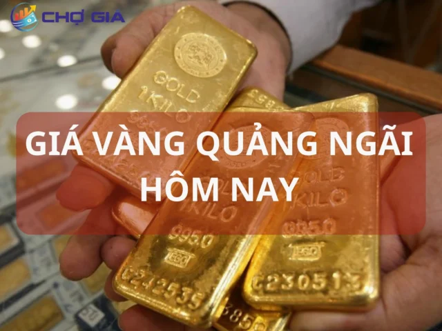 Mua bán vàng tại Quảng Ngãi