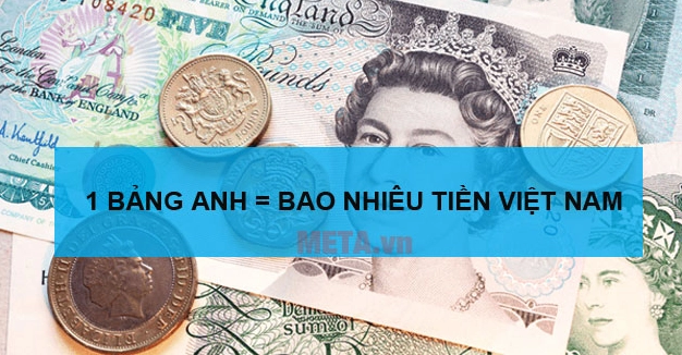 Đổi tiền Bảng Anh sang VNĐ
