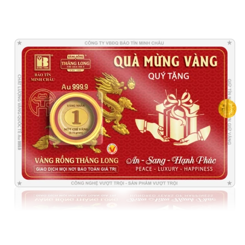 Quà tặng vàng từ Bảo Tín Minh Châu