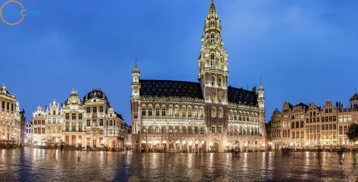Quảng trường Lớn Brussels về đêm