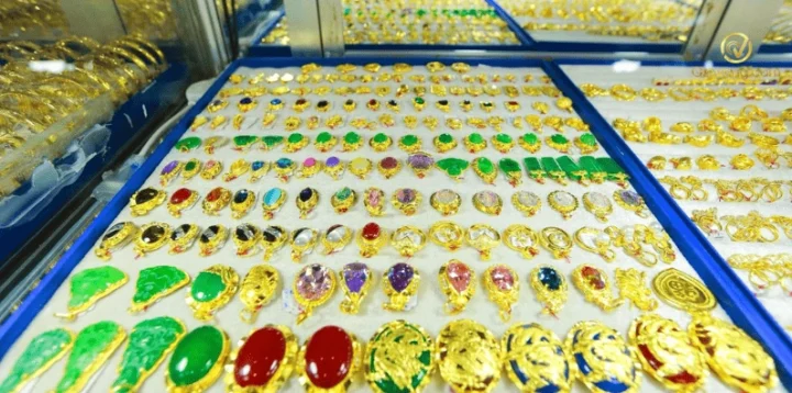 Sản phẩm vàng tại tiệm vàng Ngọc Hà