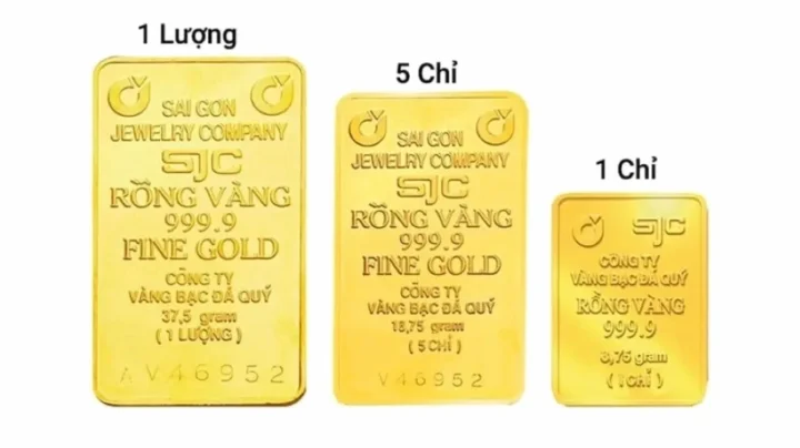 So sánh các loại vàng