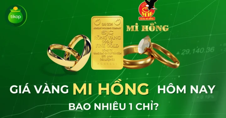 So sánh giá vàng Mi Hồng 18K và 24K