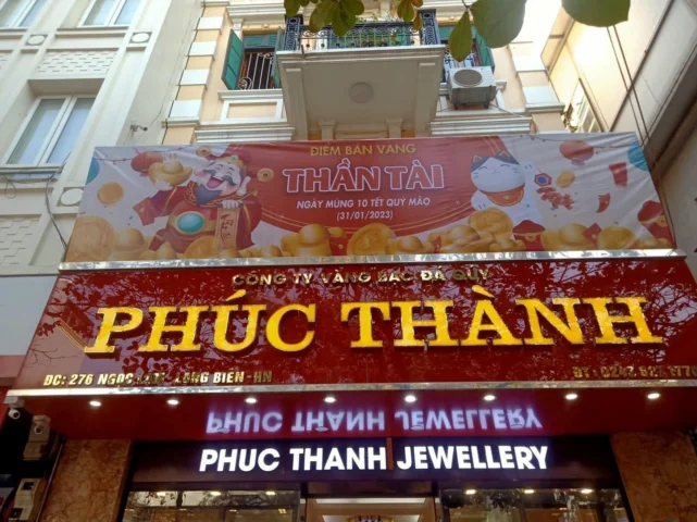 Phúc Thành Nam Định: Cập Nhật Giá Vàng & Phân Tích Xu Hướng 2026 Trang sức vàng tại Phúc Thành Nam Định