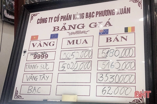 Giá Vàng Hôm Nay Tại Hà Tĩnh: Cập Nhật Mới Nhất 2026 Trang sức vàng tinh xảo