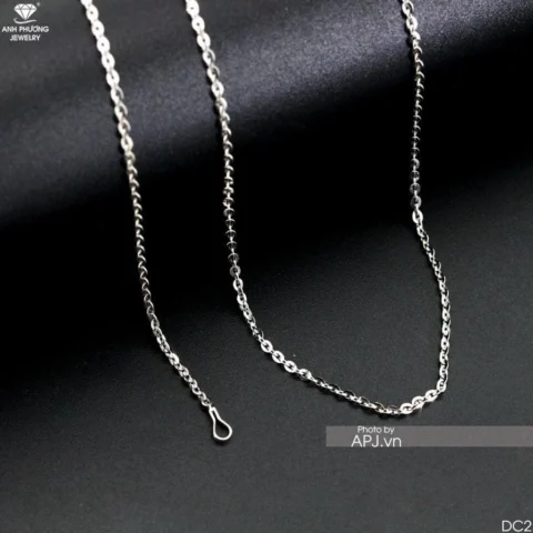 Trang sức vàng trắng 750 tinh xảo