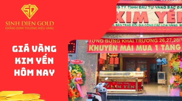 Vàng Kim Yến chất lượng cao